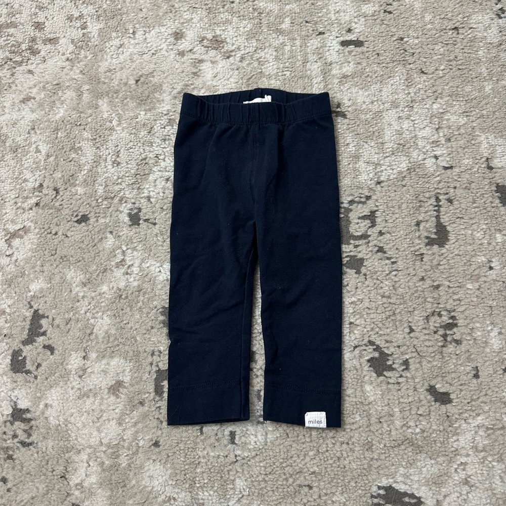 Miles Baby Navy Blue Pants Size 9 Months